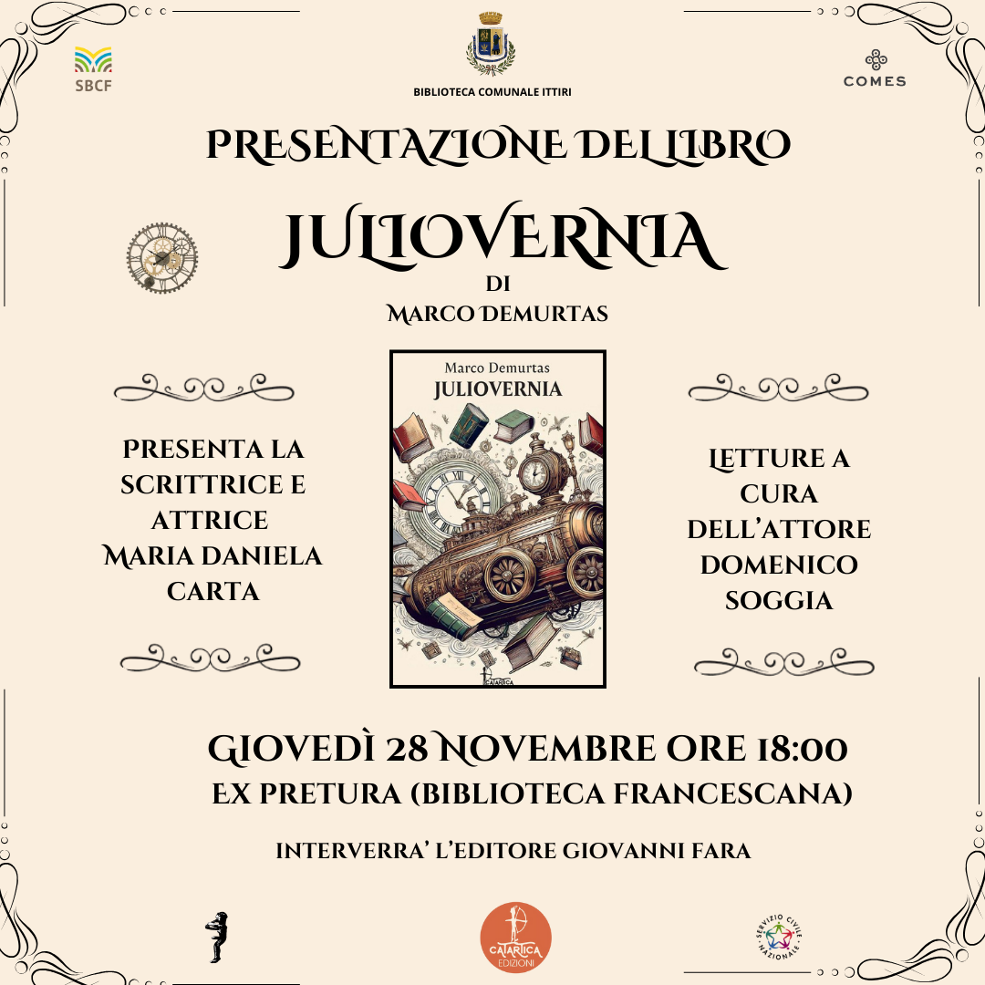 Presentazione del libro "Juliovernia" di Marco Demurtas