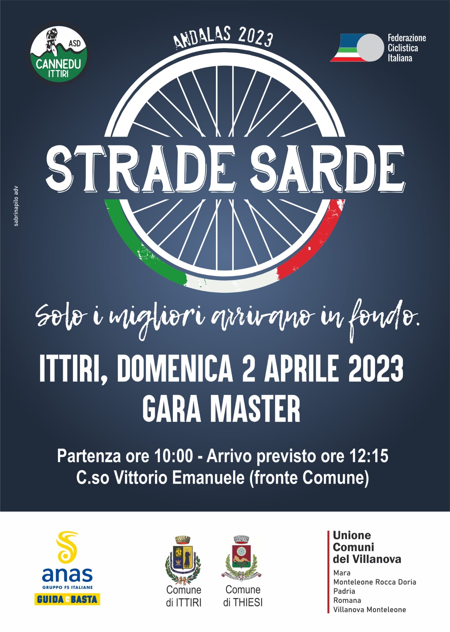STRADE SARDE ANDALAS🚵‍♂️🚴‍♀️ '' L'intreccio vero tra ciclismo e cult