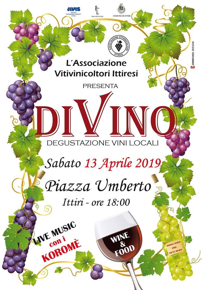  TERZA EDIZIONE DELLA FESTA DEL VINO "DiVino"