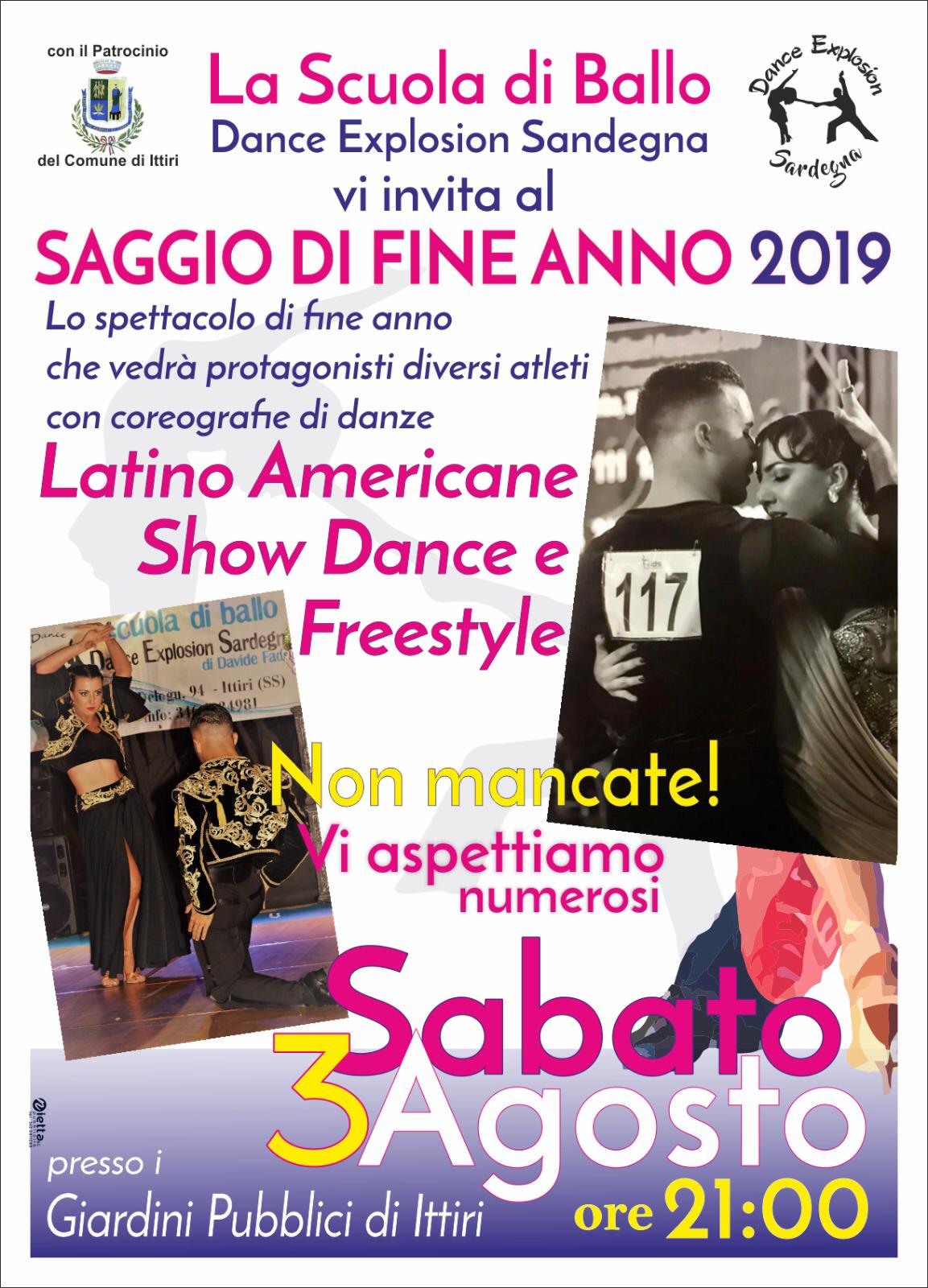  Dance Explosion Sardegna: SAGGIO DI FINE ANNO 2019