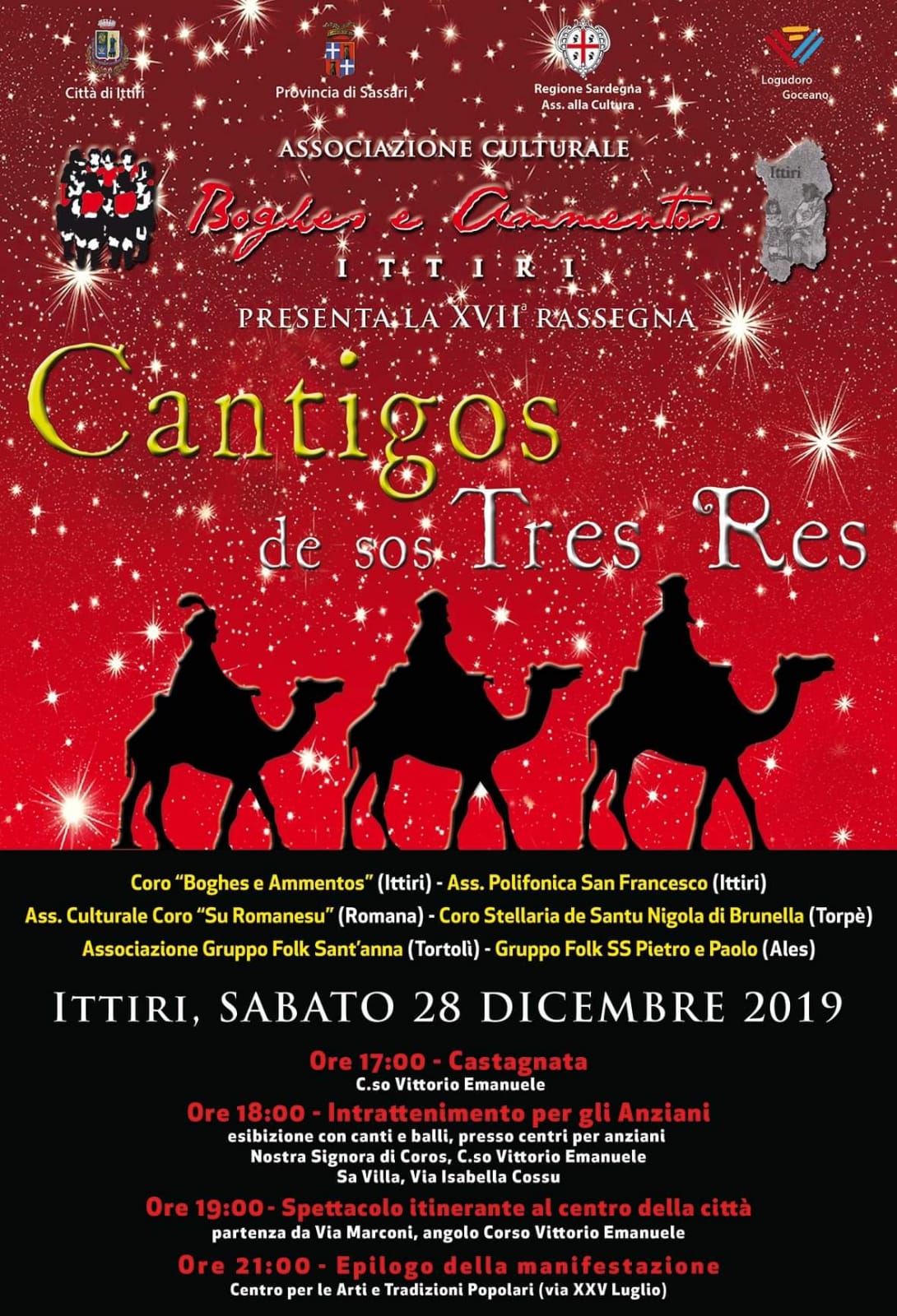 Cantigos de sos Tres Res